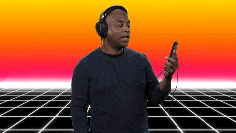 animated gif withe text: amazing content