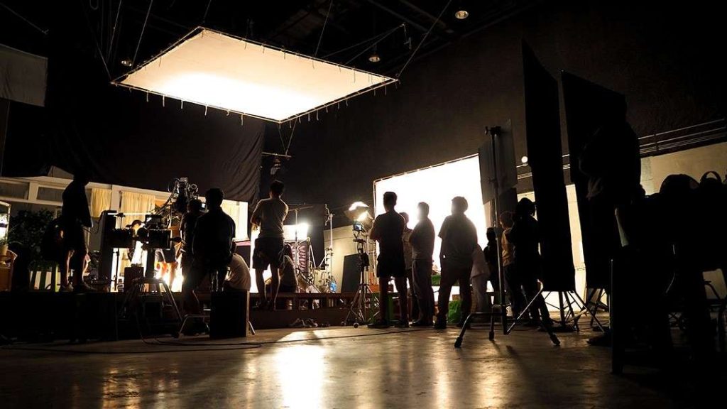 video production set