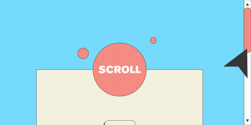 Scrolling animation